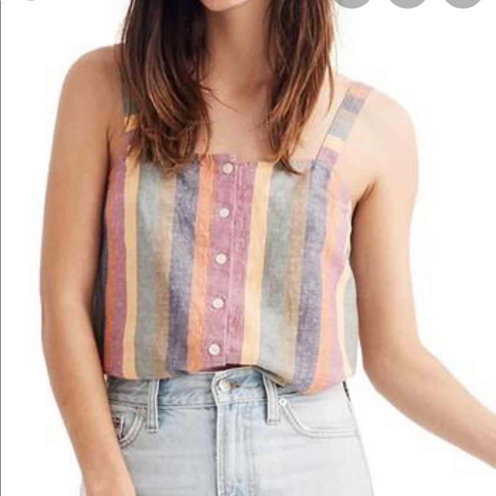 ❌Sold❌Madewell rainbow tank